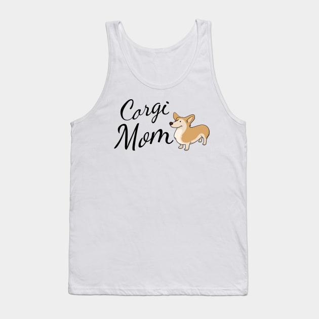 Corgi Mom Tank Top by tribbledesign